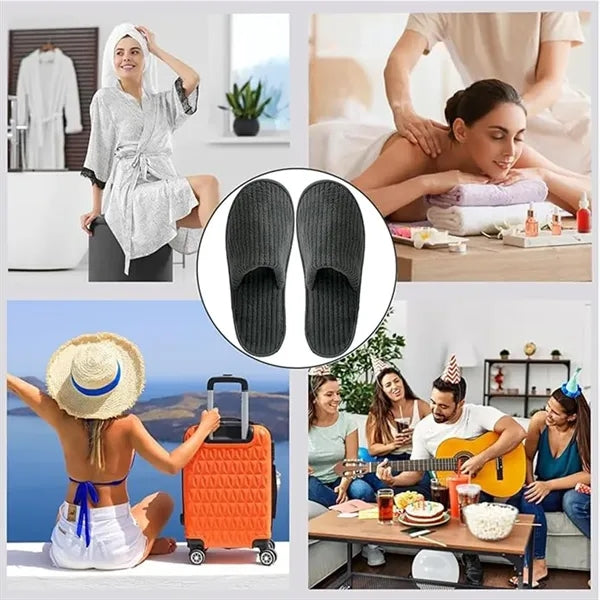 Hotel/SPA Coral Fleece Disposable Slippers