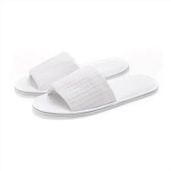 Waffle Slippers for Spa Party Guest Hotel and Travel