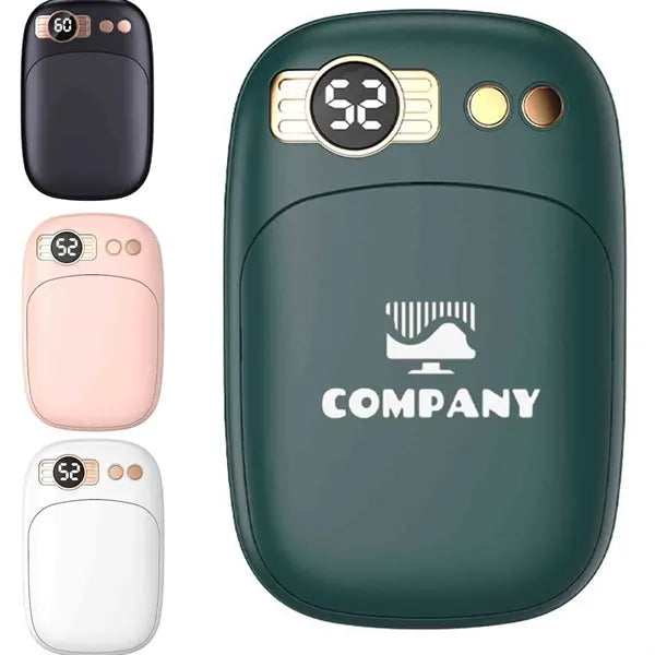 10000mAh USB Hand Warmer Portable Power Bank
