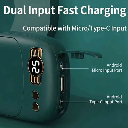 10000mAh USB Hand Warmer Portable Power Bank
