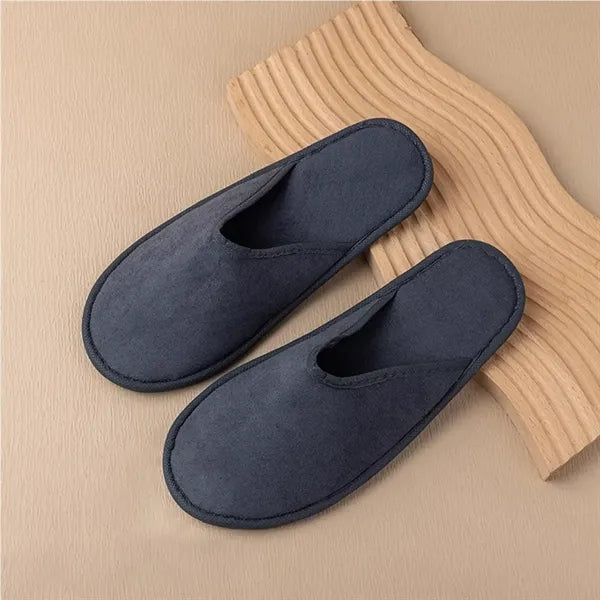 Thick Hotel Spa Slippers Non Slip For Indoor Home Use