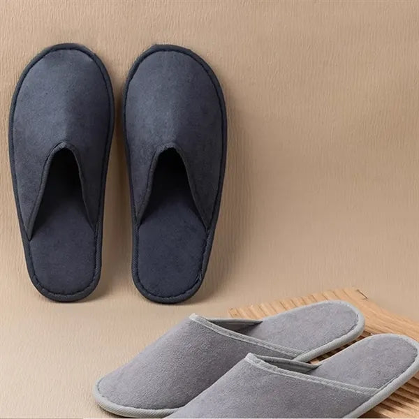 Thick Hotel Spa Slippers Non Slip For Indoor Home Use