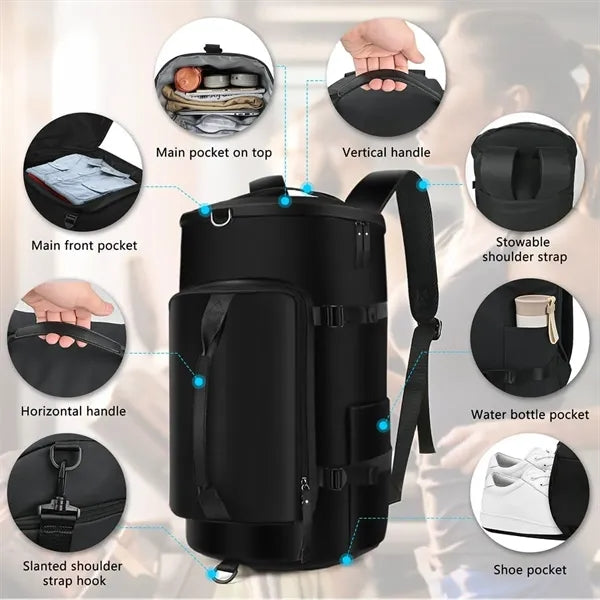 Sports Duffle bag Gym Backpack