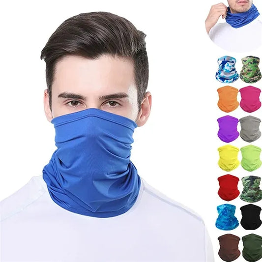 Neck Gaiter Masks Tube Scarf Bandanas