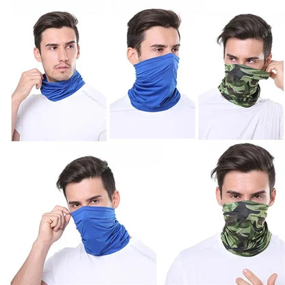 Neck Gaiter Masks Tube Scarf Bandanas