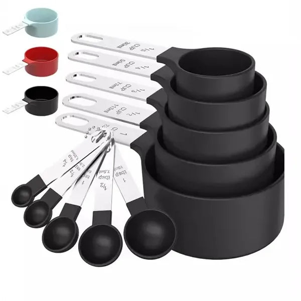 10 Pieces Measuring Cups and Spoons Set