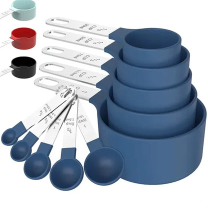 10 Pieces Measuring Cups and Spoons Set