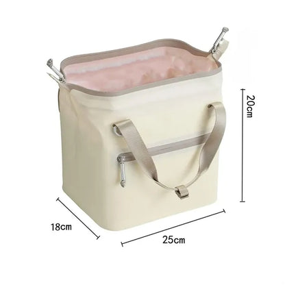 Large Storage Insulated Soft Lunch Cooler Tote Bag