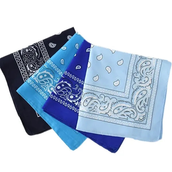Paisley Print Head Wrap Scarf Wristband