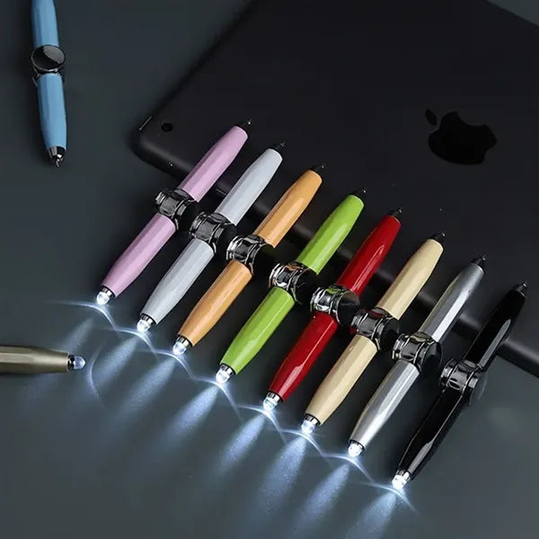 Spinning Fidget Pen with LED Light