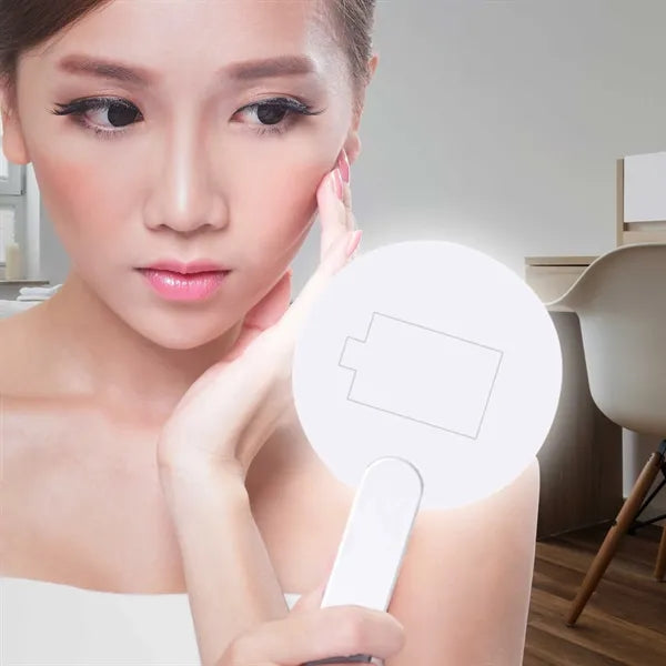 GlowView Light Up Travel Mirror