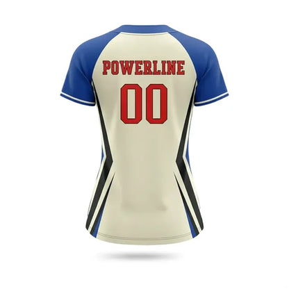Women's Sublimated 2 Button Baseball Jersey Interlock
