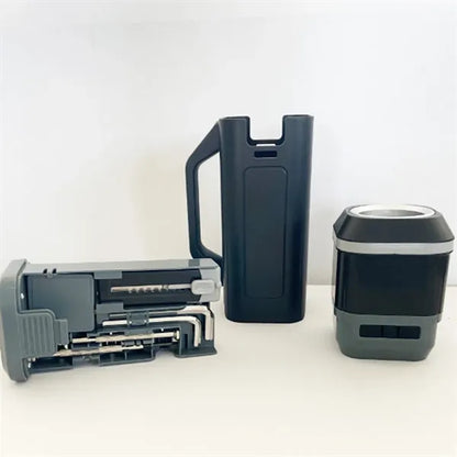 Multi Function Tool Kit with LED Flashlight Case