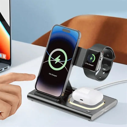 3 in 1 Wireless Charging Station