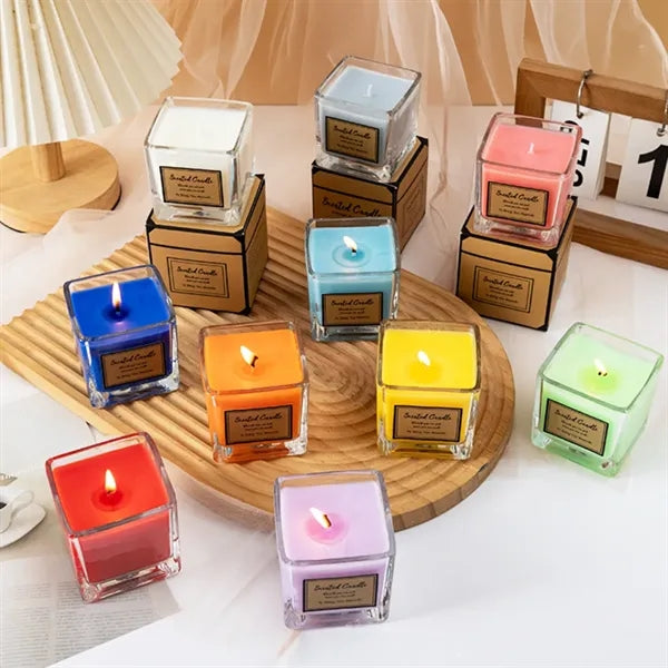 Scented Candle in Glass Jar