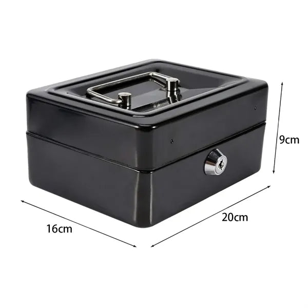 Locking Cash Boxwith with Money Tray