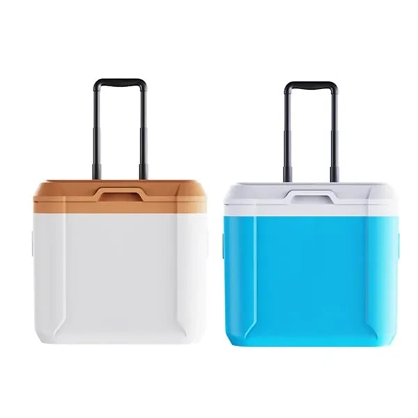 52L Wheeled Cooler Box with Handle