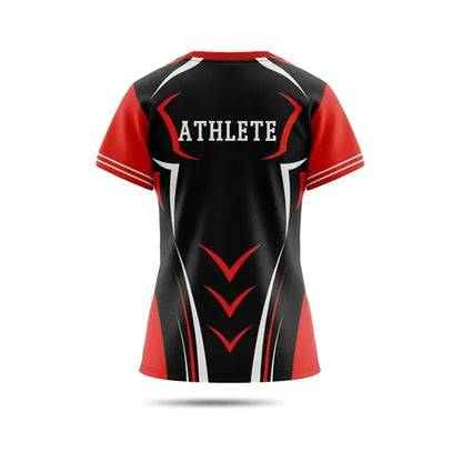 Women's Crew Neck Baseball Jersey Sublimated
