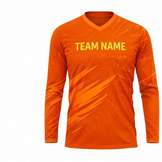 Birdseye Mesh Long Sleeve Soccer Jersey Sublimation 160G