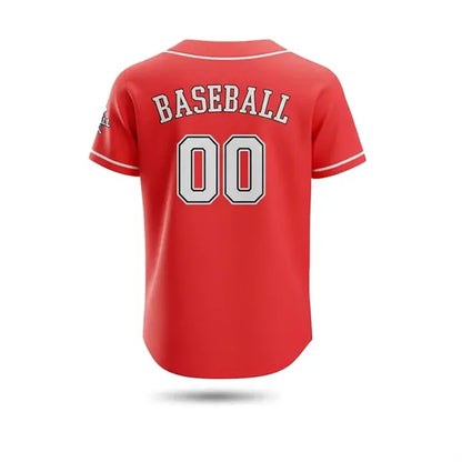 Men's Full Button Jersey Sublimated UPF Drifit