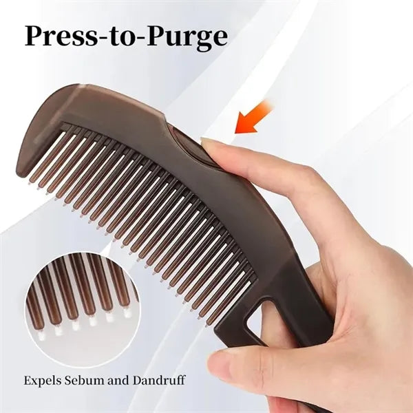 Self-Cleaning Dandruff Comb, Scalp Massage