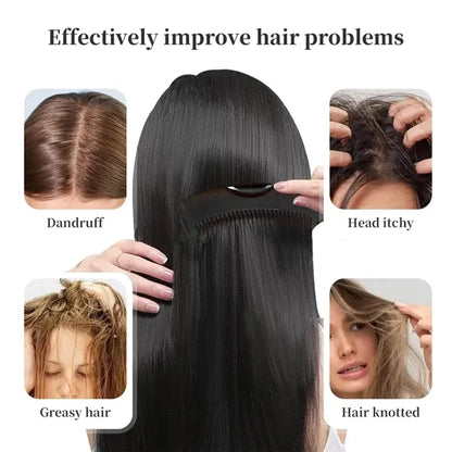 Self-Cleaning Dandruff Comb, Scalp Massage