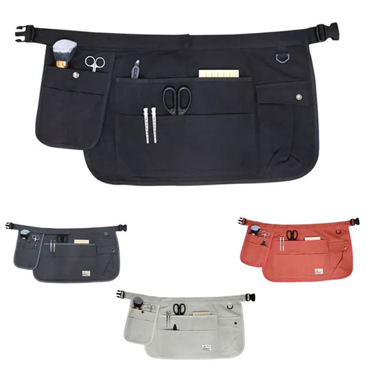 Canvas Half Apron with Pockets