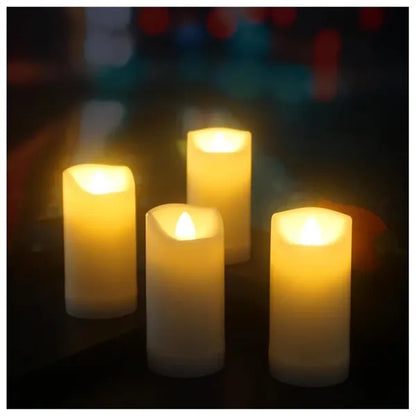 Battery Operated Flameless Candles with Timer