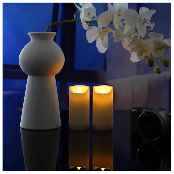 Battery Operated Flameless Candles with Timer