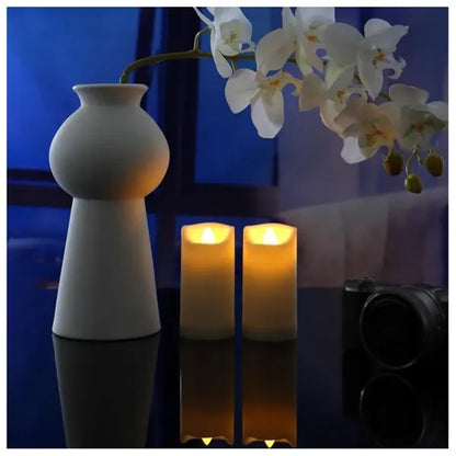 Battery Operated Flameless Candles with Timer