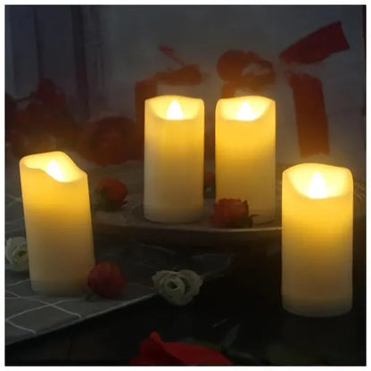 Battery Operated Flameless Candles with Timer