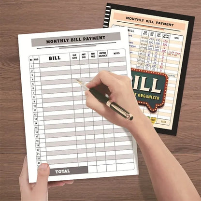 Portable Family Finance Manager With Bill Planner