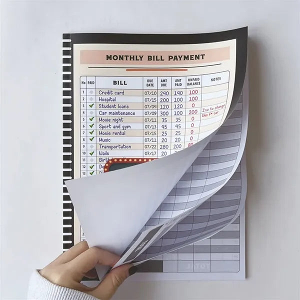 Portable Family Finance Manager With Bill Planner