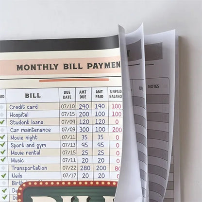 Portable Family Finance Manager With Bill Planner