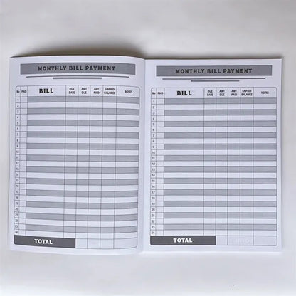 Portable Family Finance Manager With Bill Planner