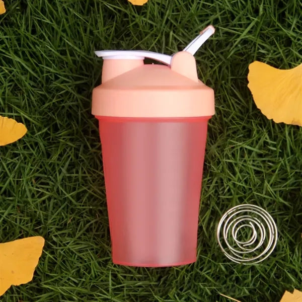 13oz Sport Shaker Leak Proof With Stainless Steel Mixer Ball