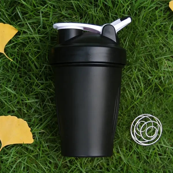 13oz Sport Shaker Leak Proof With Stainless Steel Mixer Ball
