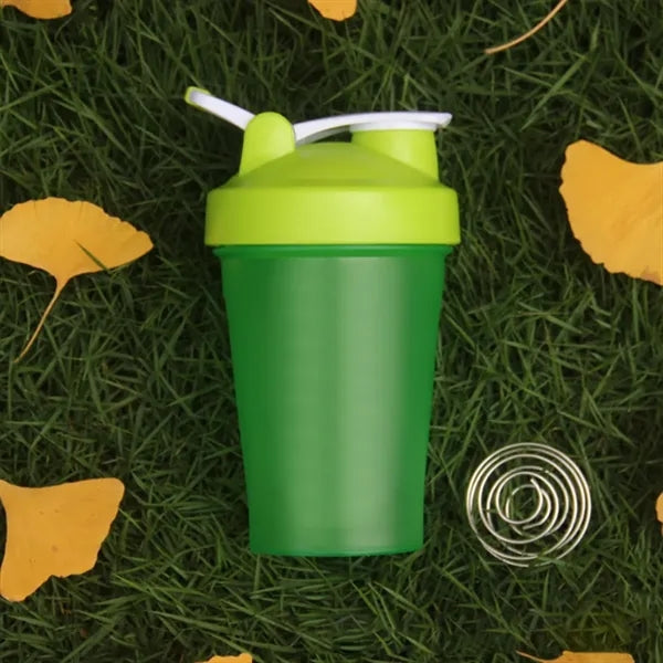 13oz Sport Shaker Leak Proof With Stainless Steel Mixer Ball