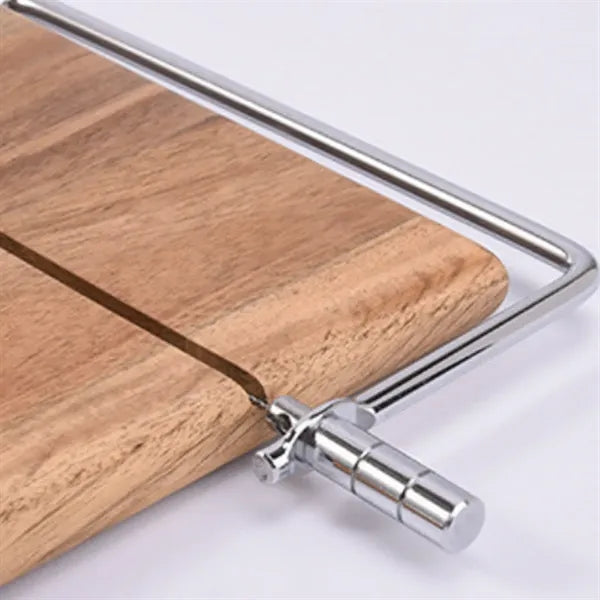 Wooden Cheese Slicer with Cutting Board