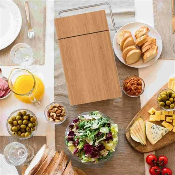 Wooden Cheese Slicer with Cutting Board