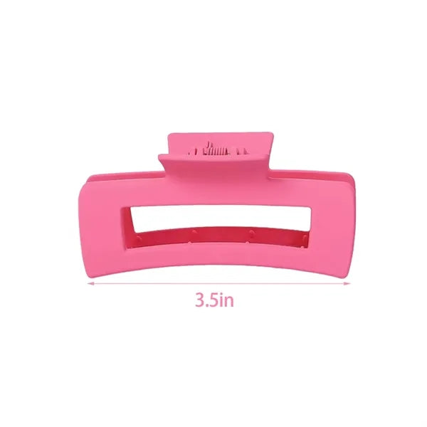 Trendy Large Matte Hair Claw Clip Secure and Stylish Hold