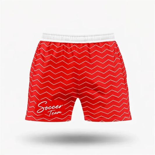 180G Spandex Interlock Women's Sublimated Soccer Shorts