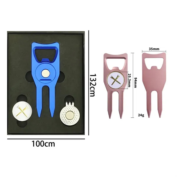 Golf Divot Repair Tool Gift Set
