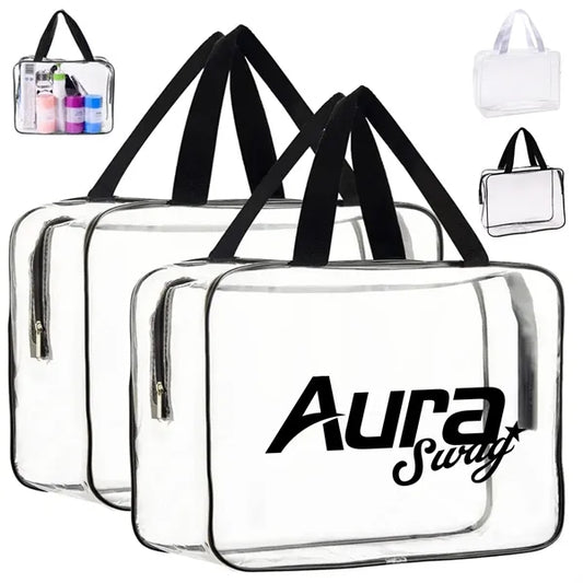 6L Durable Clear PVC Tote Bag for Travel Stadiums