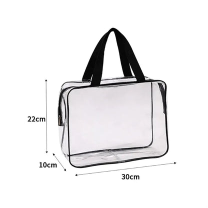 6L Durable Clear PVC Tote Bag for Travel Stadiums