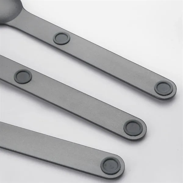 One Piece Aluminum Magnetic Cutlery Set