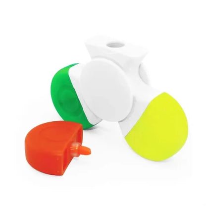 Multi-Color Fidget Spinner Highlighter Pen for Focus