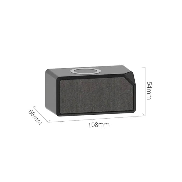 Desktop Bluetooth Speaker with Builtin Wireless Charging Pad