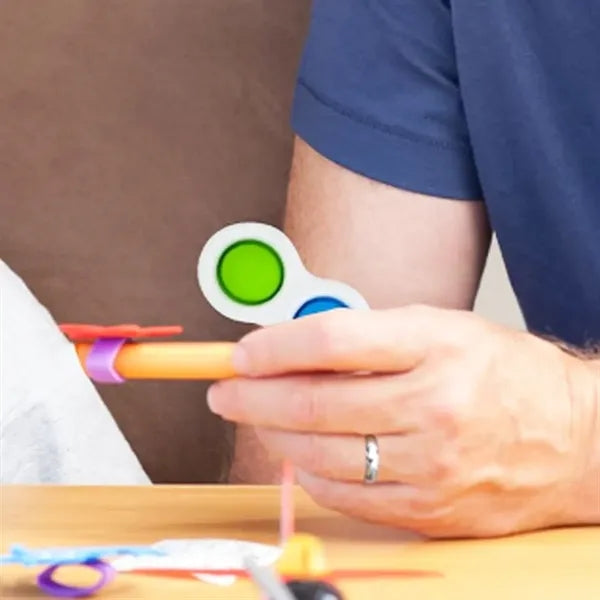 Mini Sensory Fidget Toy Keychain for Stress Relief and Focus