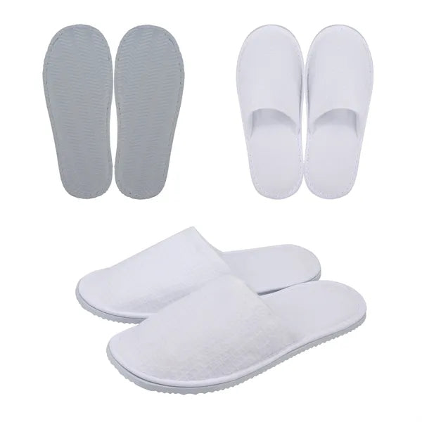 Disposable Non Slip Waffle Hotel Slipper Spa Slippers